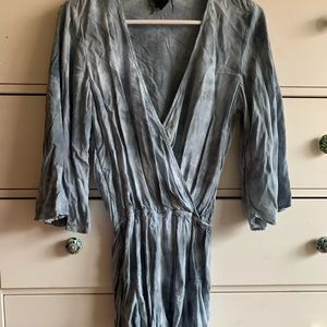 Blue Life Tye Die Romper